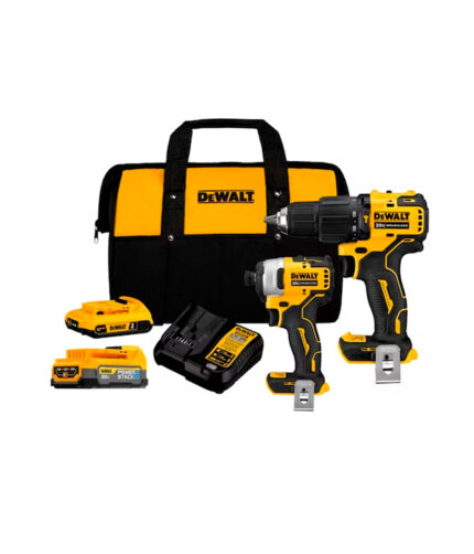 HC159377 - Kit Combo Taladro Rotomartillo y Llave de Impacto 20V MAX* Dewalt DCK276D1E1-B3 - DEWALT HC159377 - Kit Combo Taladro Rotomartillo y Llave de Impacto 20V MAX* Dewalt DCK276D1E1-B3 - DEWALT