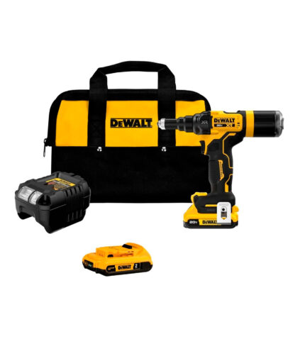 HC163401 - Remachadora Inalámbrica 1/4 20V MAX* XR Dewalt DCF414D2-B3 - DEWALT HC163401 - Remachadora Inalámbrica 1/4 20V MAX* XR Dewalt DCF414D2-B3 - DEWALT
